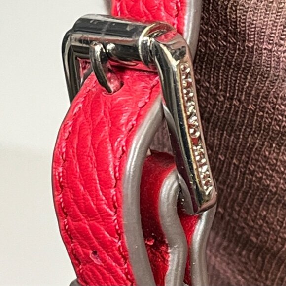 Vince Camuto Rio Red Leather MAKA Crossbody Bag VC-MAKA-CB Purse - Picture 14 of 16